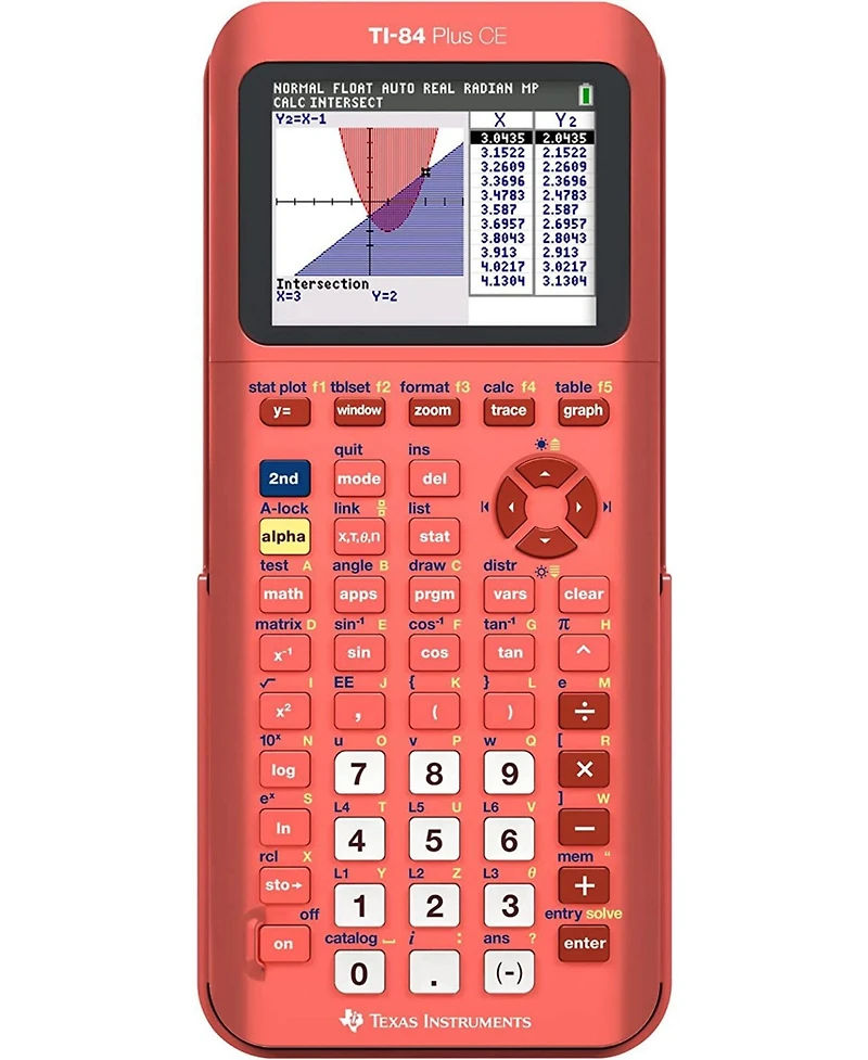 Texas Instruments Ti-84 Plus Ce Color Graphing Calculator
