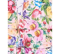 B Darlin Juniors' Printed Sweetheart Neck Mini Dress