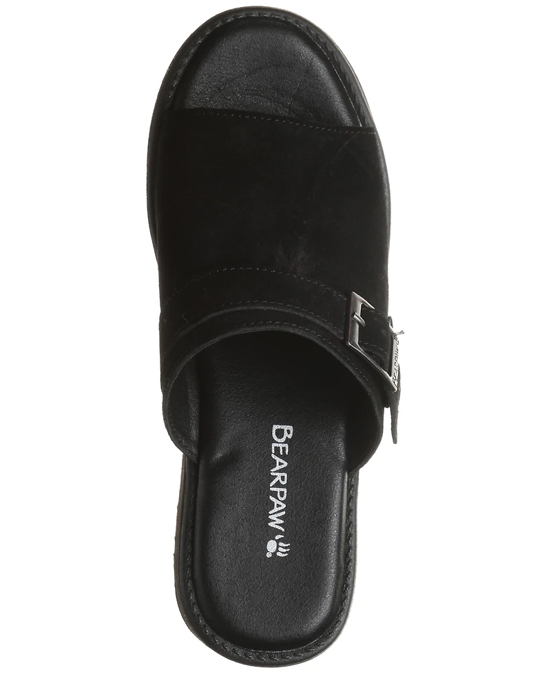 Bearpaw Women's Frances Platform Wedge Sandals