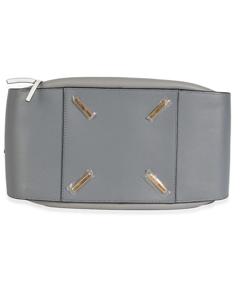 Pre-Owned Loewe Grey Black Calfskin Medium Hammock Shoulder Bag