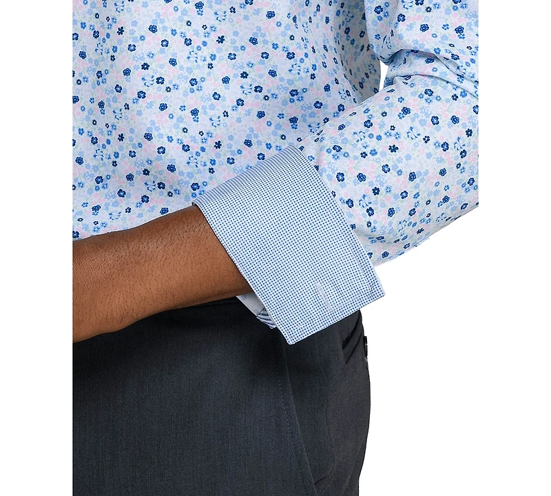 ConStruct Men's Slim-Fit Performance Stretch Dress Shirt