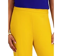 Kasper Women's Elasticized Back Wide-Leg Pants