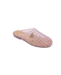 Bebe Women s Jelly Sandals - Cute Flat Sandals, Shoes for with Dangling Charms
