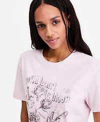 Self Esteem Juniors' Fairy Wild Heart Crewneck Tee