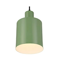 Possini Euro Design Possini Euro Gotch 6 1/4" Wide Green Mini Pendant Light