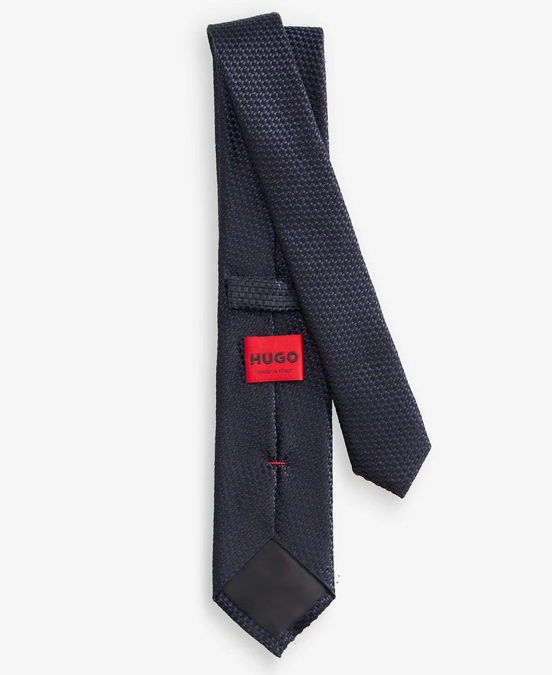 Hugo by Boss Men's Neat Skinny Silk Tie