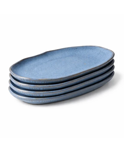 Porto Brasil Medium Shallow 11" Oval Platters, Set of 4