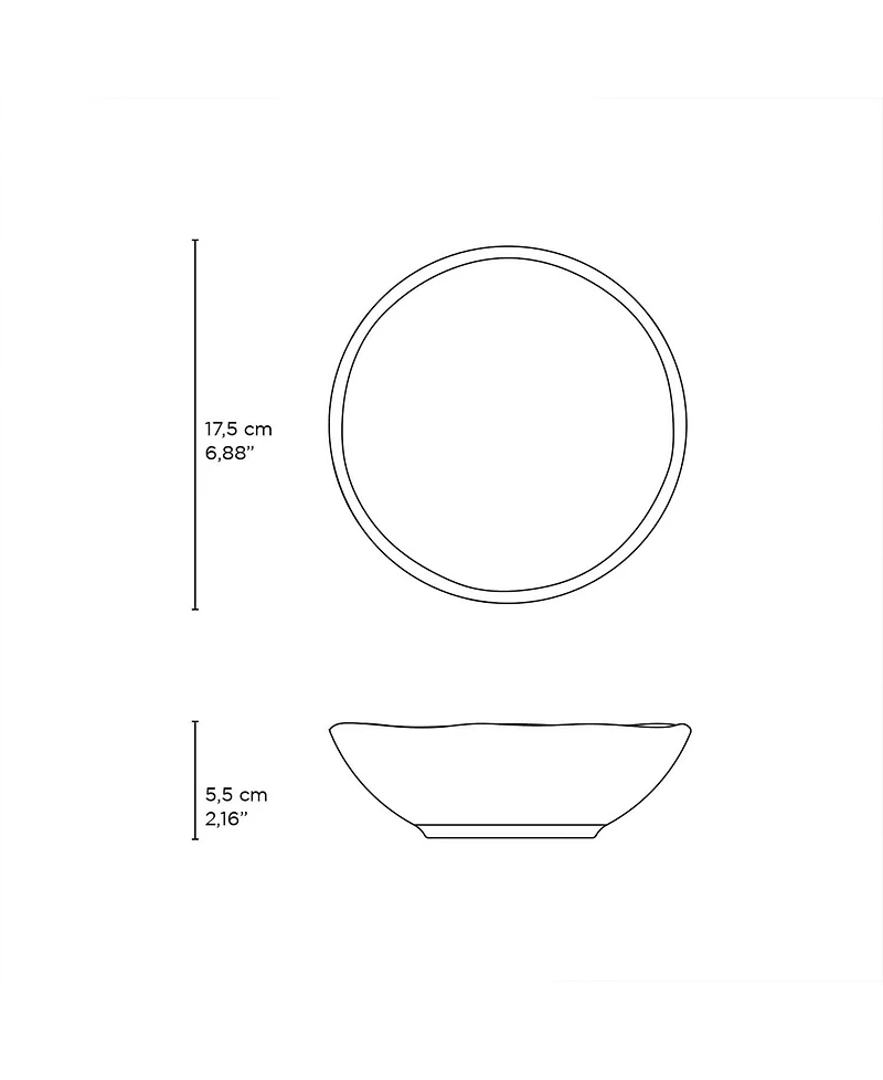 Porto Brasil Cereal Bowls, Set of 6