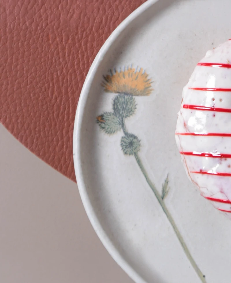 Porto Brasil Campestre Stoneware Bread Plates, Set of 6