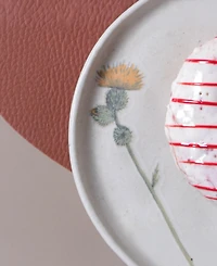 Porto Brasil Campestre Stoneware Bread Plates, Set of 6