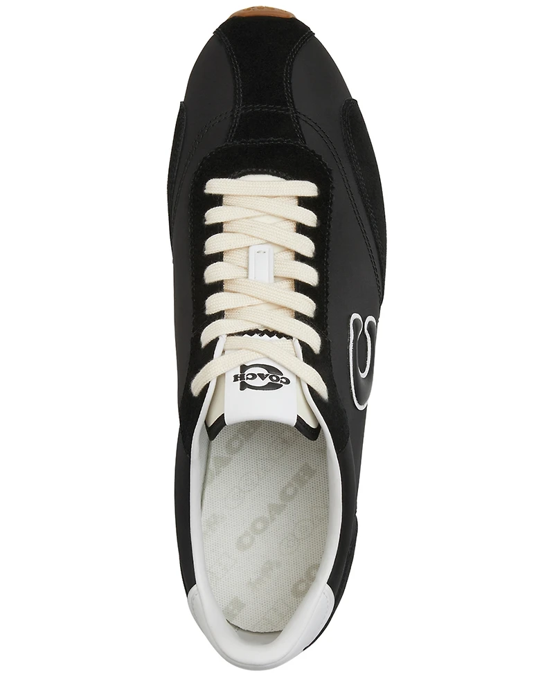 Coach Men's Lace-Up Flat Sneaker