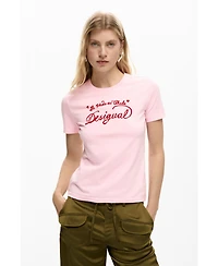 Desigual Women's Short Sleeve Knit T-Shirt