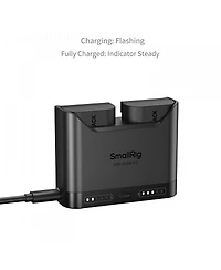 SmallRig 2x Lp-E6P 18.1Wh 7.2V 2520mAh Camera Battery with Dual Charger