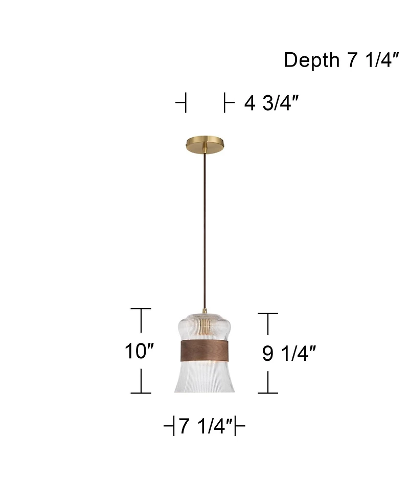 Possini Euro Design Carasco Mini Pendant Light