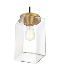 Possini Euro Design Lausanne 6"W Burnished Modern Mini Pendant Light