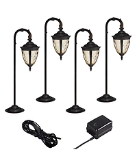 John Timberland Bellagio 6-Piece Down-Arm Led Landscape Path Light Set