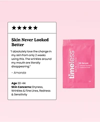 Timeless Skin Care Matrixyl Synthe 6 Peptide Serum Single Use Pouches