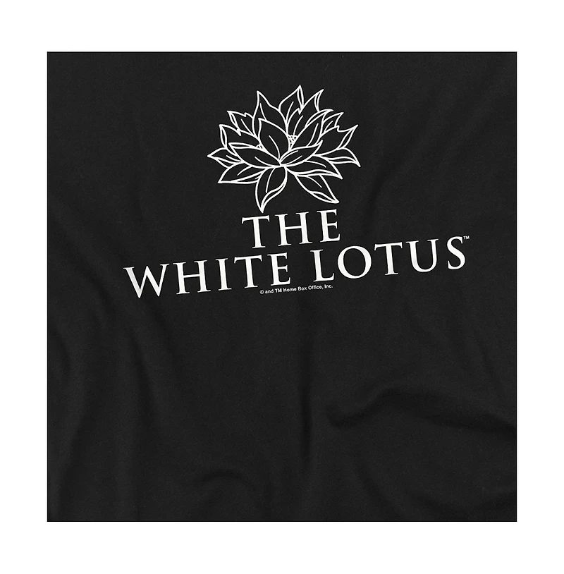 Logovision Men's The White Lotus Stacked Logo Darks T-Shirt