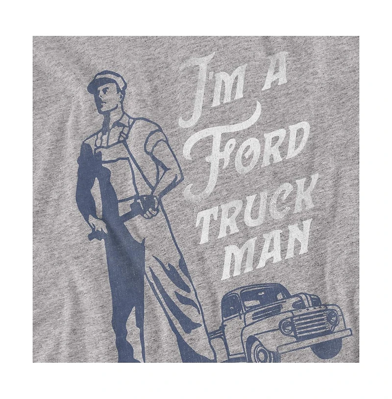 Logovision Men's Ford Truck Man Classic T-Shirt
