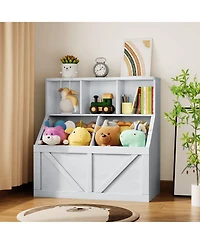 gaomon Kids Bookshelf and Toy Storage Organizer
