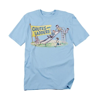 Logovision Men's Chutes And Ladders Old School T-Shirt