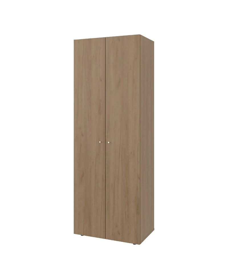 Flynama Armoire 66.9 Inch High 2 Doors 4 Shelves Bedroom Storage Cabinet