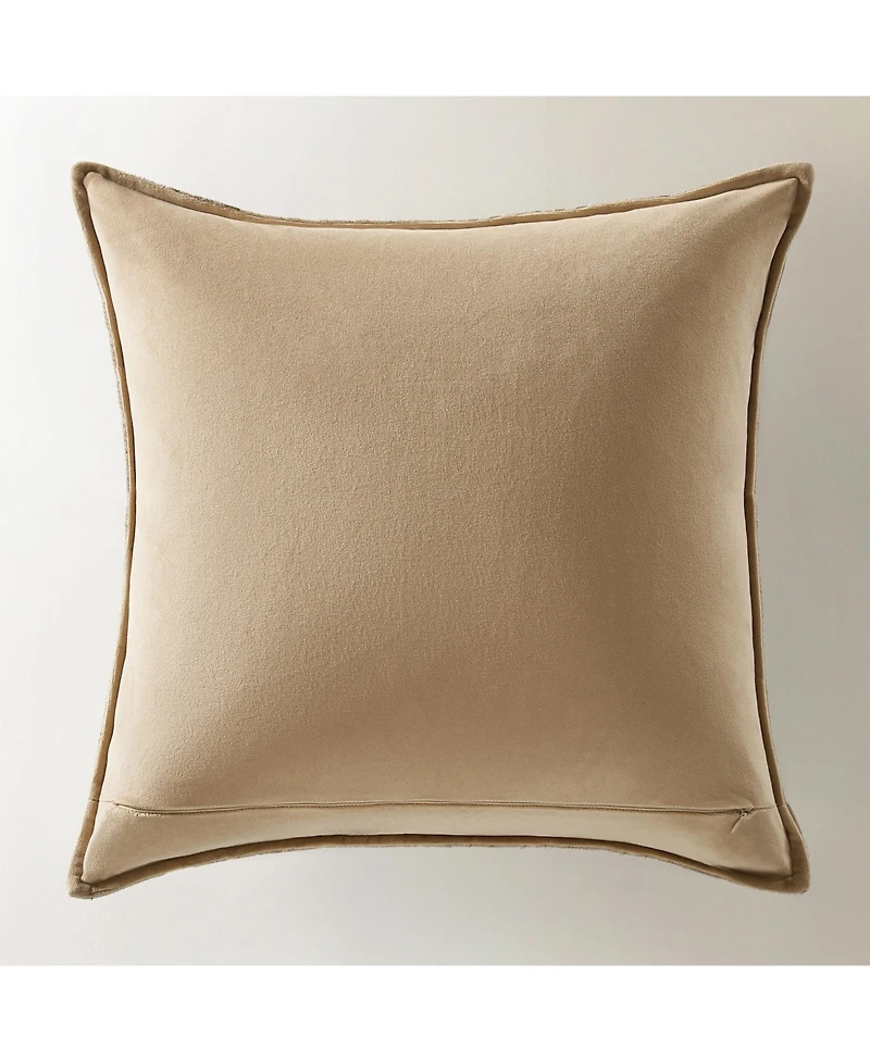 Z Gallerie Metallic Hide Pillow
