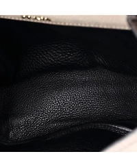 Pre-Owned Prada Large Cuir Double Tote Saffiano Leather