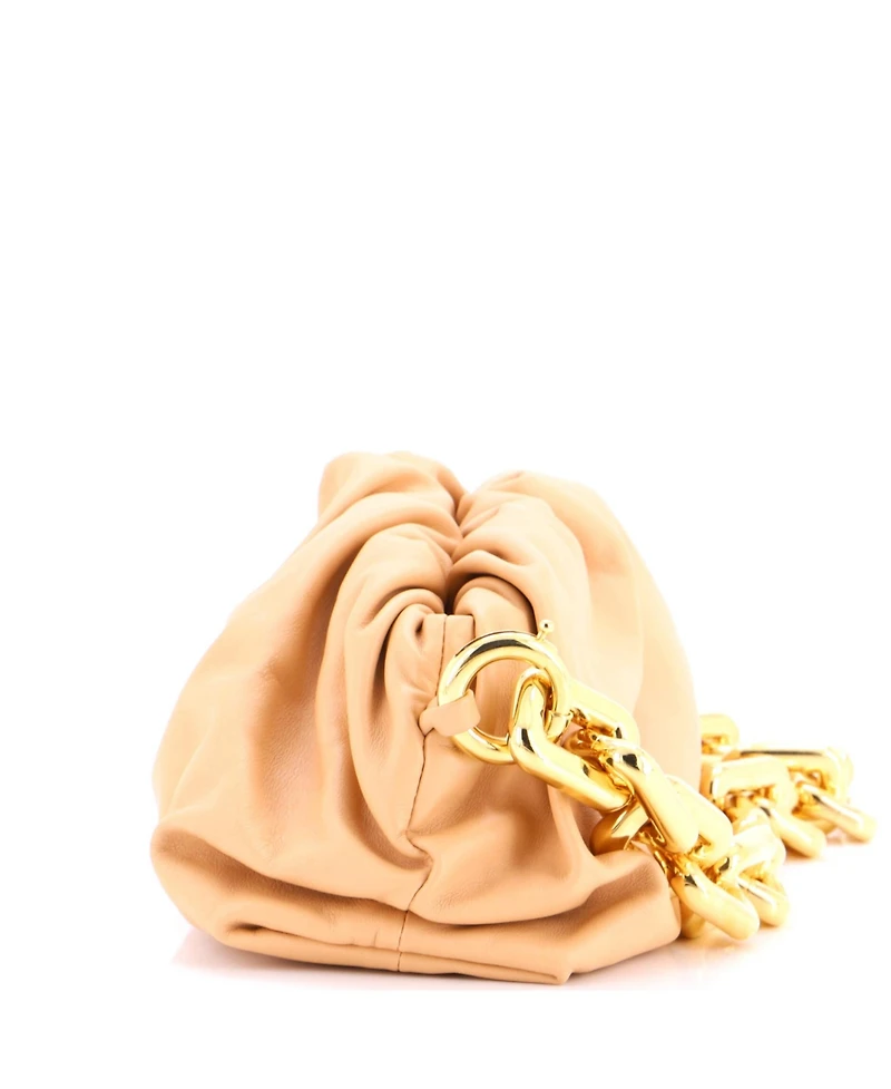 Pre-Owned Bottega Veneta The Chain Pouch Leather