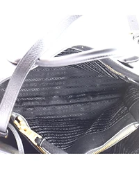 Pre-Owned Prada Medium Dual Strap Convertible Open Tote Vitello Daino