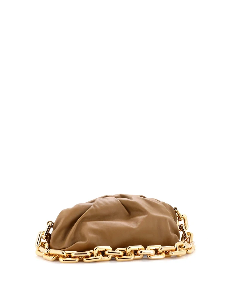 Pre-Owned Bottega Veneta The Chain Pouch Leather