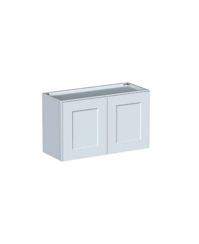 Boyel Living W30" Short Wall Cabinet with Full Overlay Hdf Door for Custom Kitchen or Bathroom