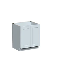 Boyel Living Width 30 Inch Full Height Door Base Cabinet with Full Overlay Hdf Door and Dovetail Drawer