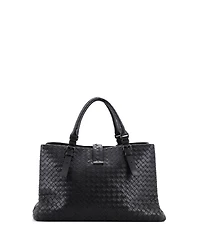 Pre-Owned Bottega Veneta Large Roma Bag Intrecciato Nappa