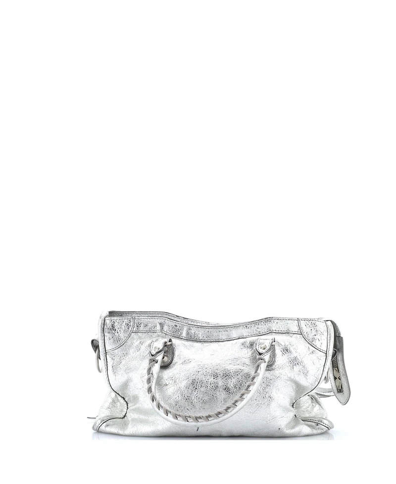 Pre-Owned Balenciaga Small City Classic Studs Bag Leather