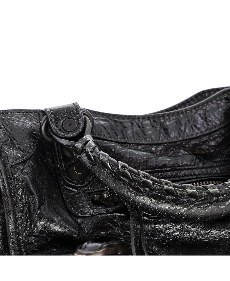 Pre-Owned Balenciaga Mini City Classic Studs Bag Leather