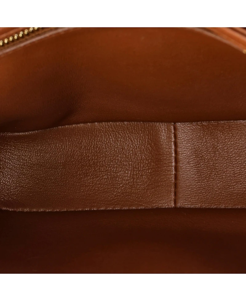 Pre-Owned Celine Teen Triomphe Shoulder Bag Triomphe Coated Canvas