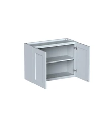 Boyel Living W33 Wall Cabinet with Full Overlay Hdf Door for Custom Kitchen or Bathroom
