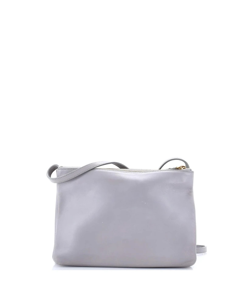 Pre-Owned Celine Large Trio Crossbody Bag Leather