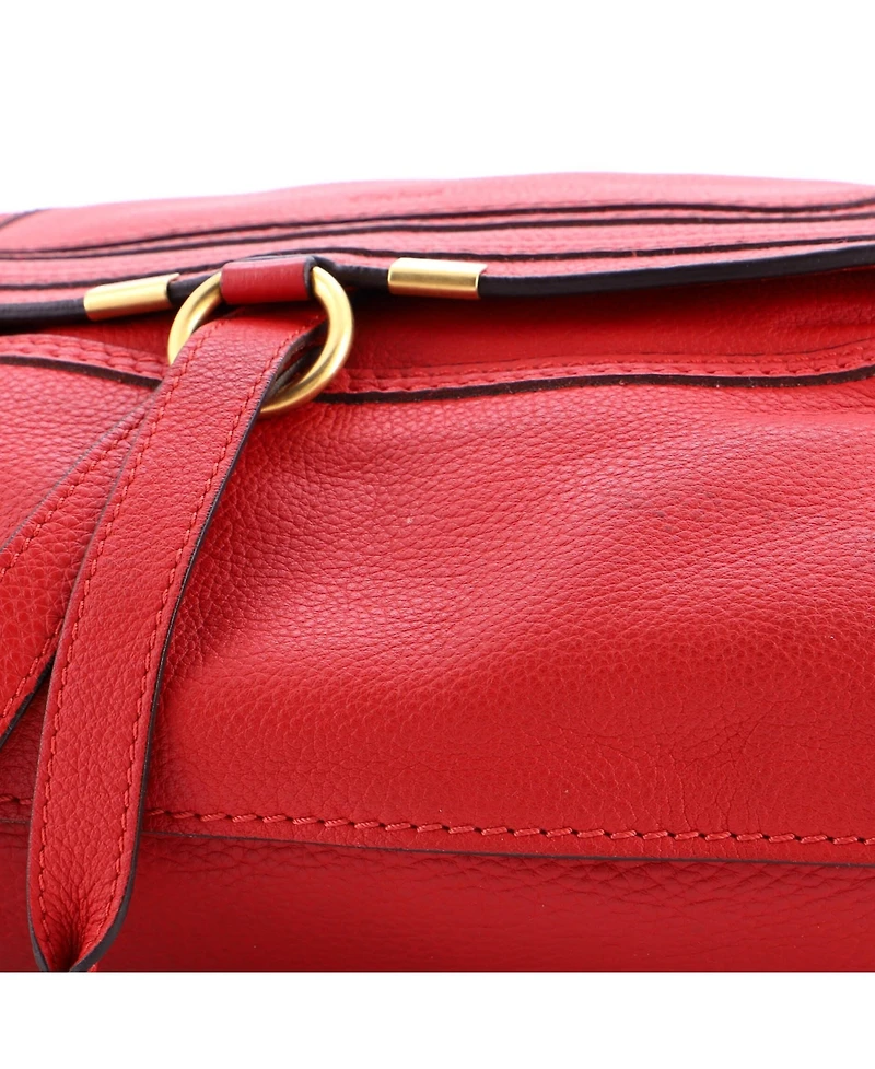 Pre-Owned Chloe Large Marcie Satchel Leather
