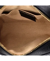 Pre-Owned Gucci Mini Ophidia Shoulder Bag Leather