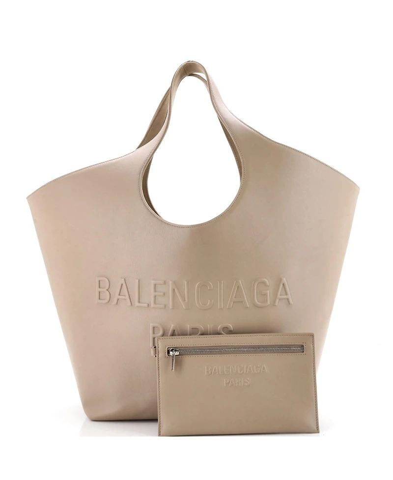 Pre-Owned Balenciaga Medium Mary Kate Tote Leather