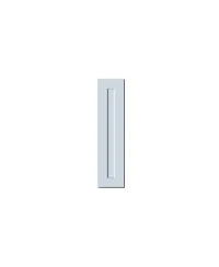 Boyel Living W9" Dove Wall Cabinet with Full Overlay Hdf Door for Custom Kitchen or Bathroom