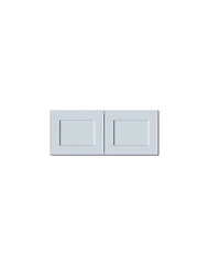 Boyel Living W36" Dove Short Wall Cabinet with Full Overlay Hdf Door for Custom Kitchen or Bathroom