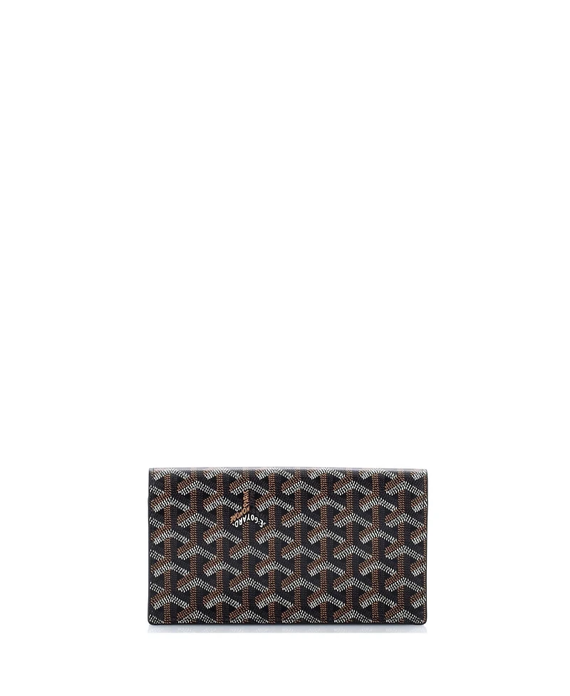 Pre-Owned Goyard Long Richelieu Wallet Coated Canvas