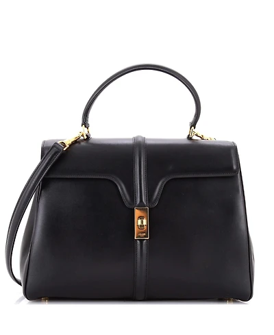 Pre-Owned Celine Medium 16 Top Handle Bag Smooth Calfskin