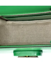 Pre-Owned Gucci Mini Bamboo 1947 Top Handle Bag Leather