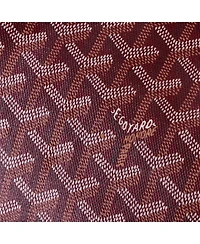 Pre-Owned Goyard Gm Senat Zip Pouch Coated Canvas