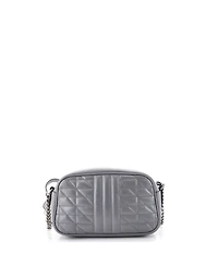 Pre-Owned Gucci Small Gg Marmont Shoulder Bag Mixed Matelasse Leather