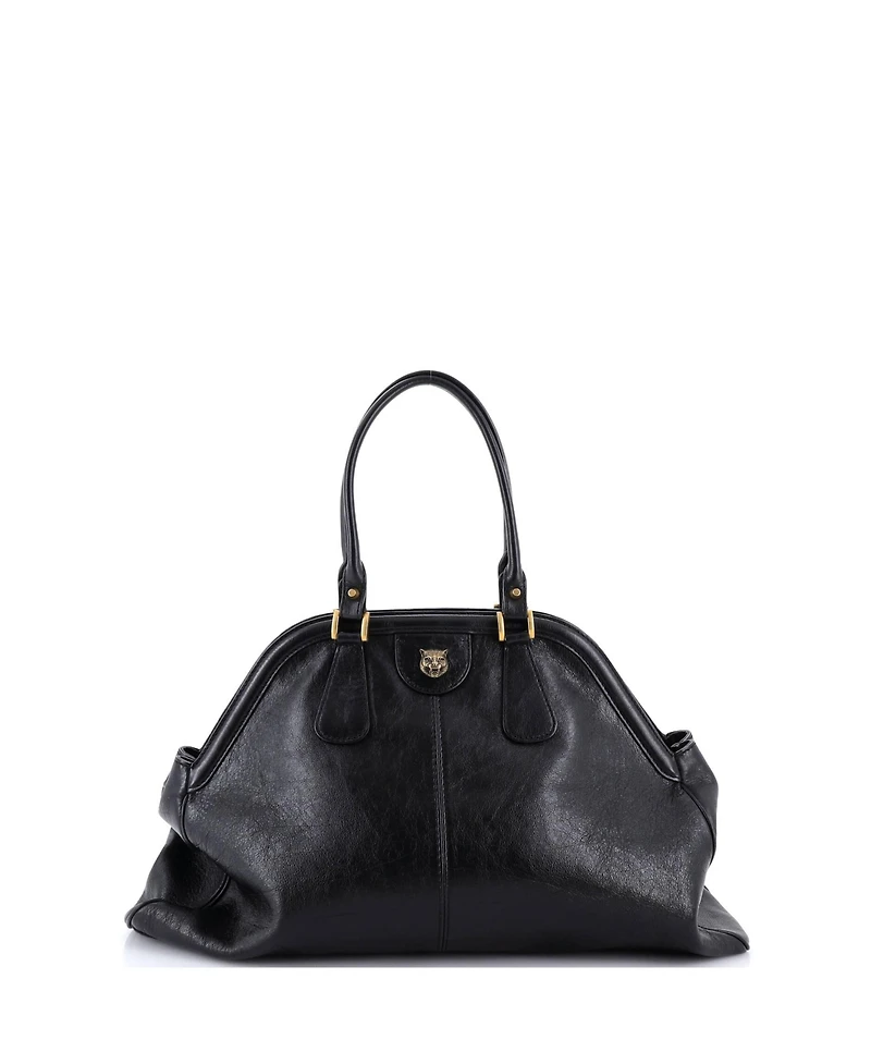 Pre-Owned Gucci Large Re(Belle) Top Handle Bag Leather